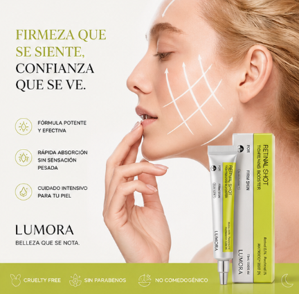 LUMORA/ Crema Facial Antiarrugas Retinal