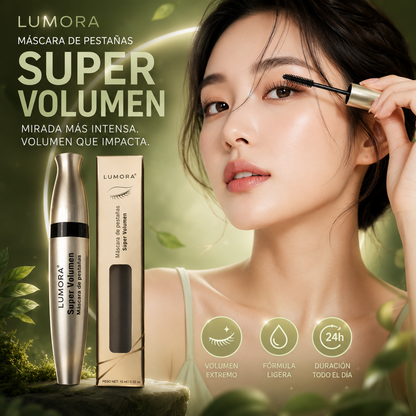 LUMORA / MÁSCARA DE PESTAÑAS SUPER VOLUMEN